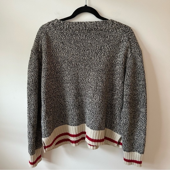 Roots Cabin Collection V Neck Sweater - Picture 6 of 6